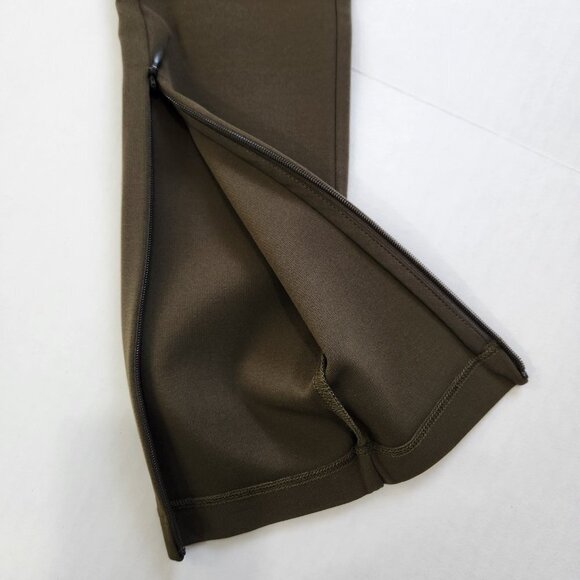Wardrobe.NYC NWT Side Zip Legging Womens XS Military Green Pull On Stretch $400 - Picture 8 of 12